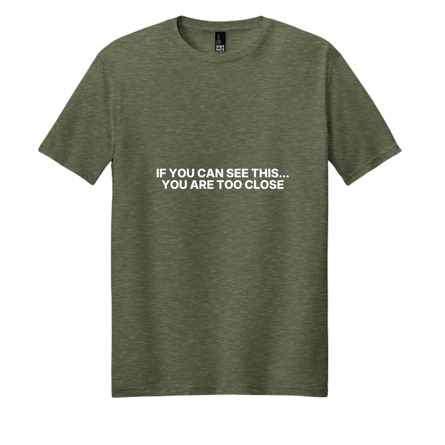 Heathered Olive - DM108 - FRONT
